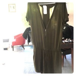 Short set army green